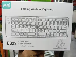 1981 Brand Foldable Wireless Keyboard, Model B023
