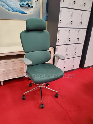 Green Orthopedic Office Chair