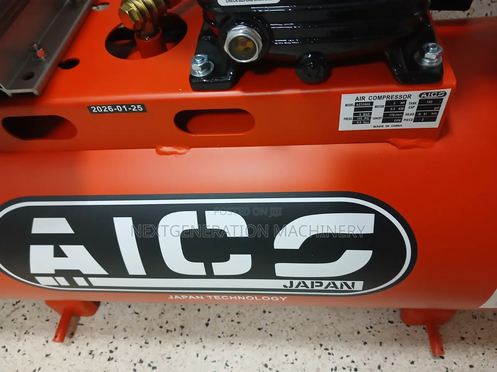 Aico Air Compressor 100L