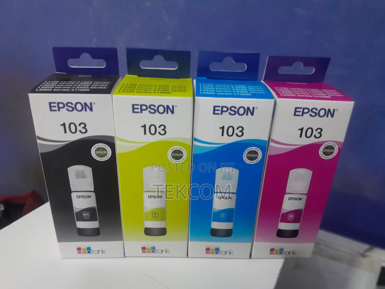 103 103 Original Epson Inks for Ecotank Printers L3150/L3250/3350