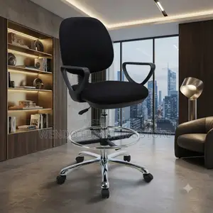 Office Chairs; Mid Back Offices Reception Adjustable Chairs
