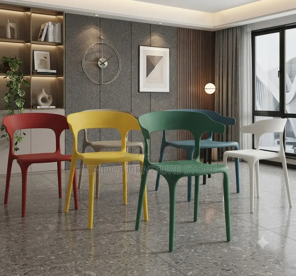 Dining Chairs; Plastic Home Dining Room Chairs