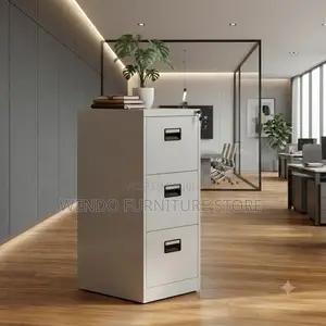 Office Cabinet; Four Drawers Executive Premium Steel Office Cabinet