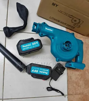 Approved Makita Cordless Blower / New Dust Blower Plus 2 Batteries