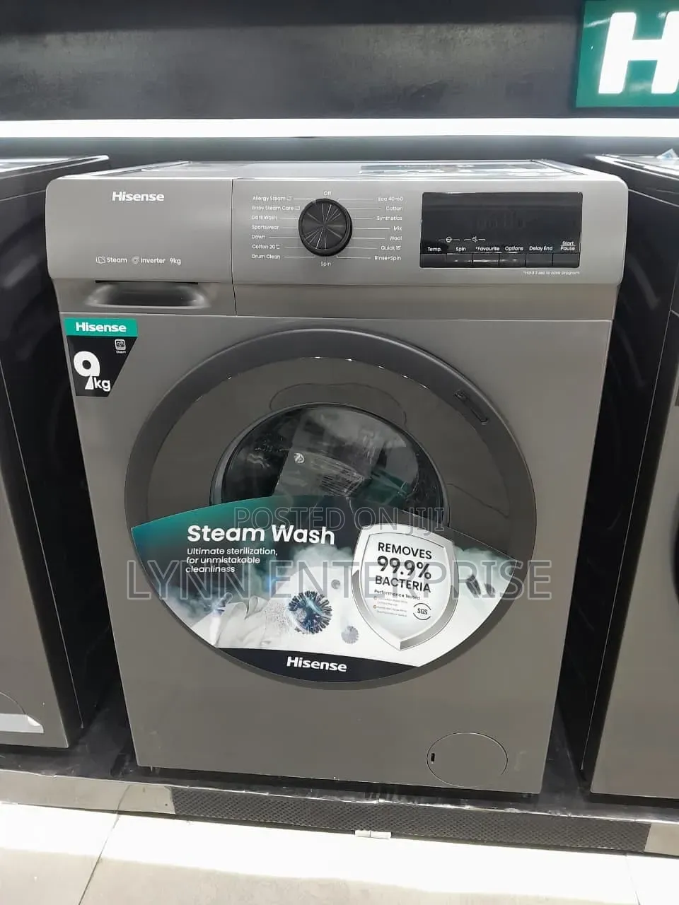 Hisense 9kg Washing Machine Front Load Wash and Spin