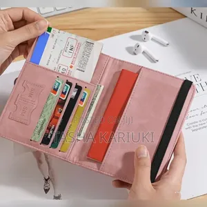 Passport Holder, Passport Cover With Suitcase Tag