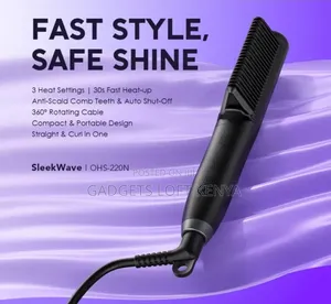Oraimo SleekWave OHS-220N Hair Straightener Brush