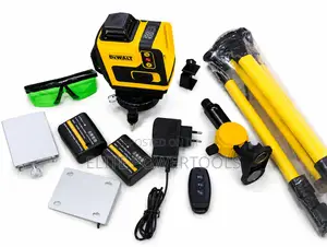 DEWALT 16 Line 4D Green Laser Level Kit With Tripod