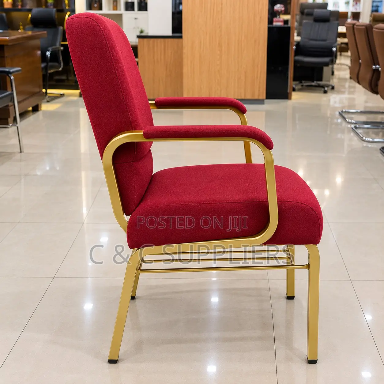 Wedding Chair With Padded Armrest