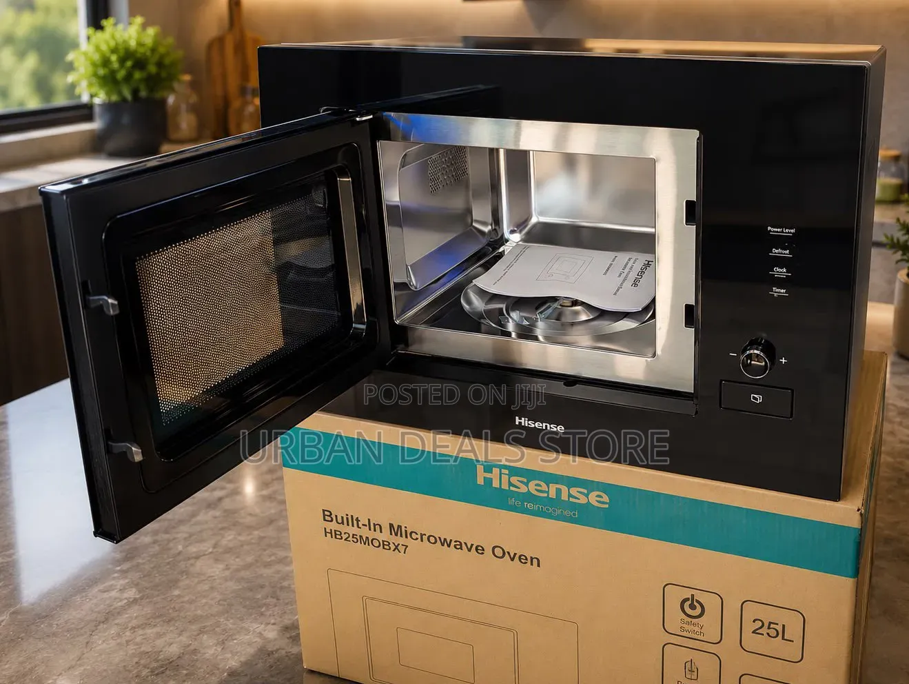 Hisense Built-in Microwave Ovens Model HB25MOBX7 25 Litres