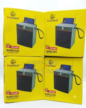 BoomBest LN-1036BT Wireless Bluetooth Speaker With Phone Holder.
