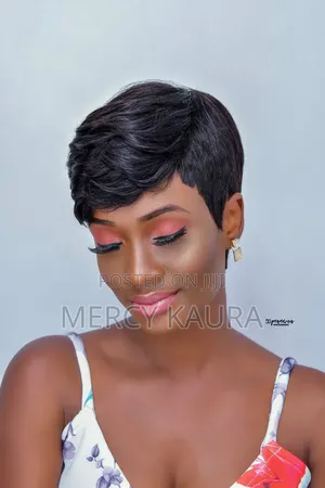 Human Hair Pixe Wig