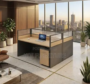 Offcie Workstation; Two Users Office Cybers Modern Workstation