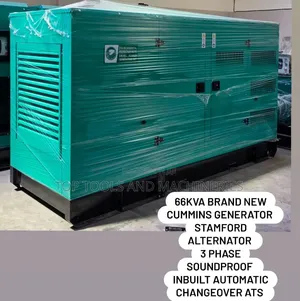 66kva Cummins 3phase Silent Diesel Generator With Stamford Alternator