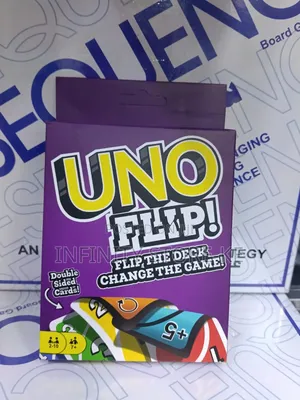 UNO Flip Card Game – Double Sided Family Strategy Game