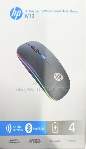 HP W10 Dual Mode Wireless Mouse