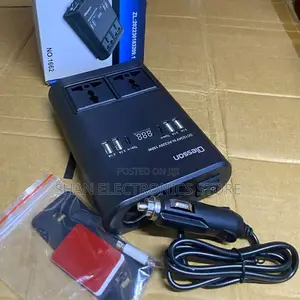 Safe and Efficient 2 USB Universal Socket Power Adapter Inverter