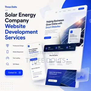 Solar Energy Company Website Development Services