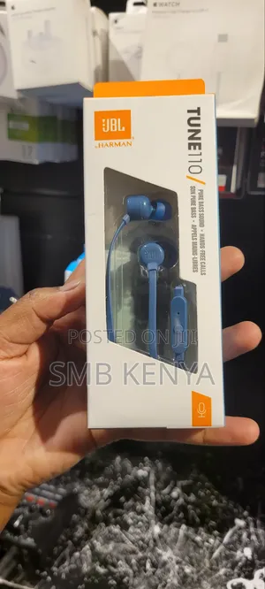 JBL Tune 110 3.5mm Earphones With Pure Bass