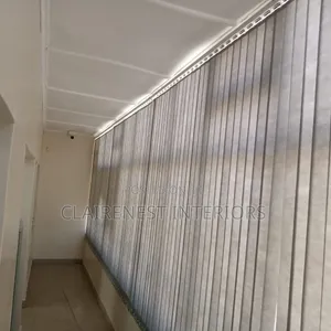 Light Grey Let in Light Your Way, Vertical Office Window Blinds