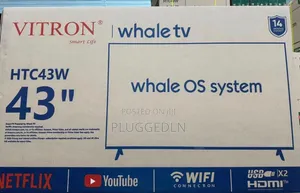 Vitron 43 Inch Smart. TV.