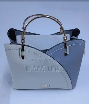 Blue/White Color Mini Tassel Crossbody Ladies Bag