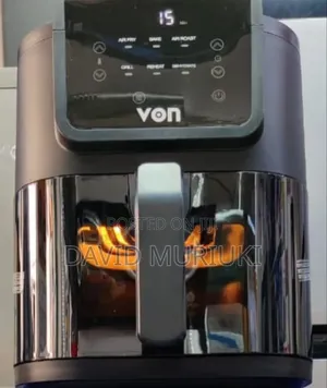 Von 5L Digital Slim Design Air Fryer