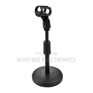 Mini Table Desk Microphone Stand Height Adjustable