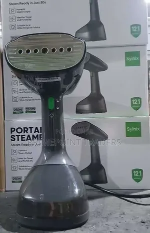 Syinix Garment Steamer,Fast 30-Second Heat-Up for Effortless Wrinkle