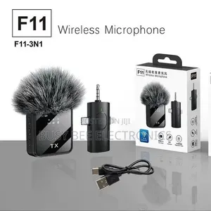 Mic F11-2 Dual Noise Cancelling Wireless Microphone