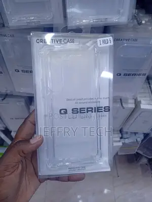 Samsung Galaxy Z Fold 5 Minimalist Q Series Clear Creative Case