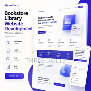 Bookstore Library Website Development With Online Catalogue