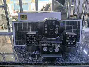Tripple Lens Solar Camera With Double Panels