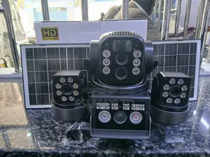Tripple Lens Solar Camera With Double Panels