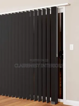Modern Comfort, Sleek, Vertical Office Blinds