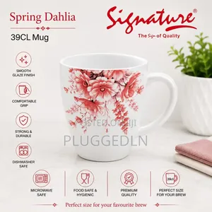 36pcs Signature Glass Mugs (400ml)