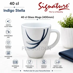 36pcs Signature Glass Mugs (400ml)