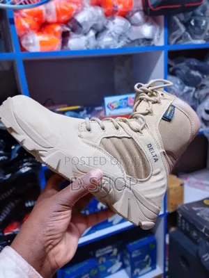 Quality Military Delta Boots
