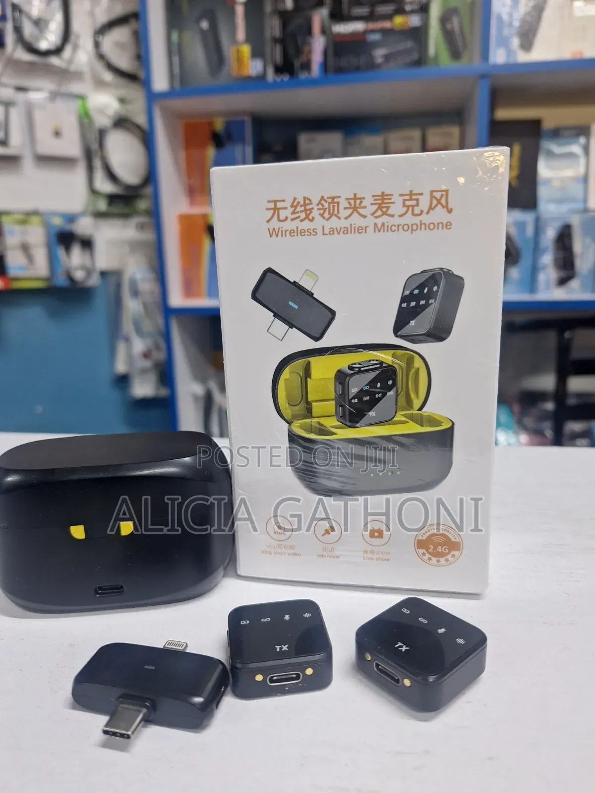Type C/iPhone Wireless Magnetic Microphone