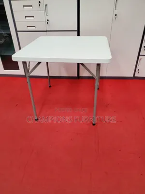Square White Outdoor/Hotel Table