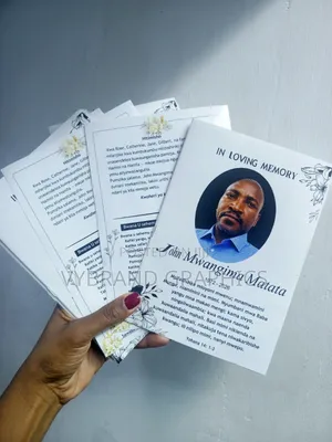 Eulogy/Funeral Programs