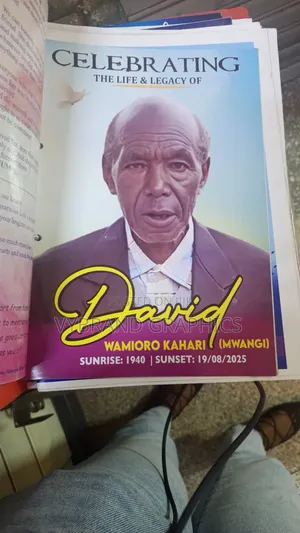 Eulogy/Funeral Programs