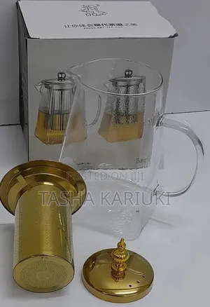 1000ml Borosilicate Glass Tea Pot With Infuser