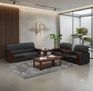 Office Sofa; Five Seaters Executive High Cushioned Sofa Set