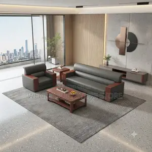 Office Sofa; Five Seaters Executive High Cushioned Sofa Set