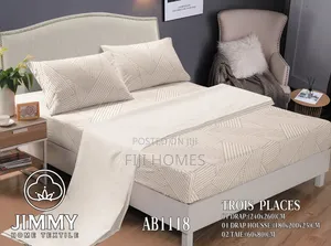 Coloured Stripped 6pc Mattress Cover