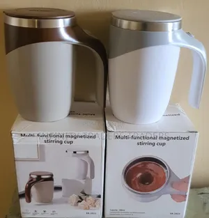 AAA Battery Powered 380ml Stainless Steel Magnetic Cup
