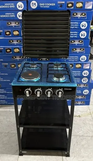 Electromate 3+1 Freestanding Gas Cooker With Electric Plate Buil