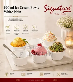 48 PCS Signature Ice Cream Bowl Set.