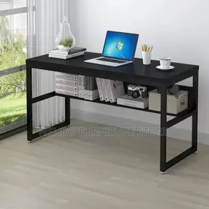 Office Desk; Urban Home Office Table With Under Book and CPU Holder